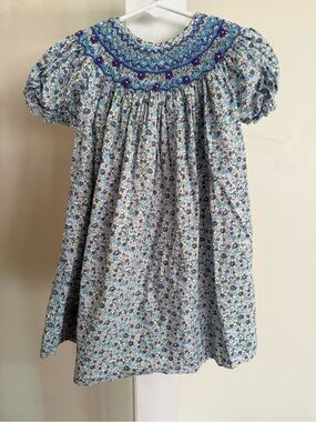 Babeeni Smocked Bishop Dress
